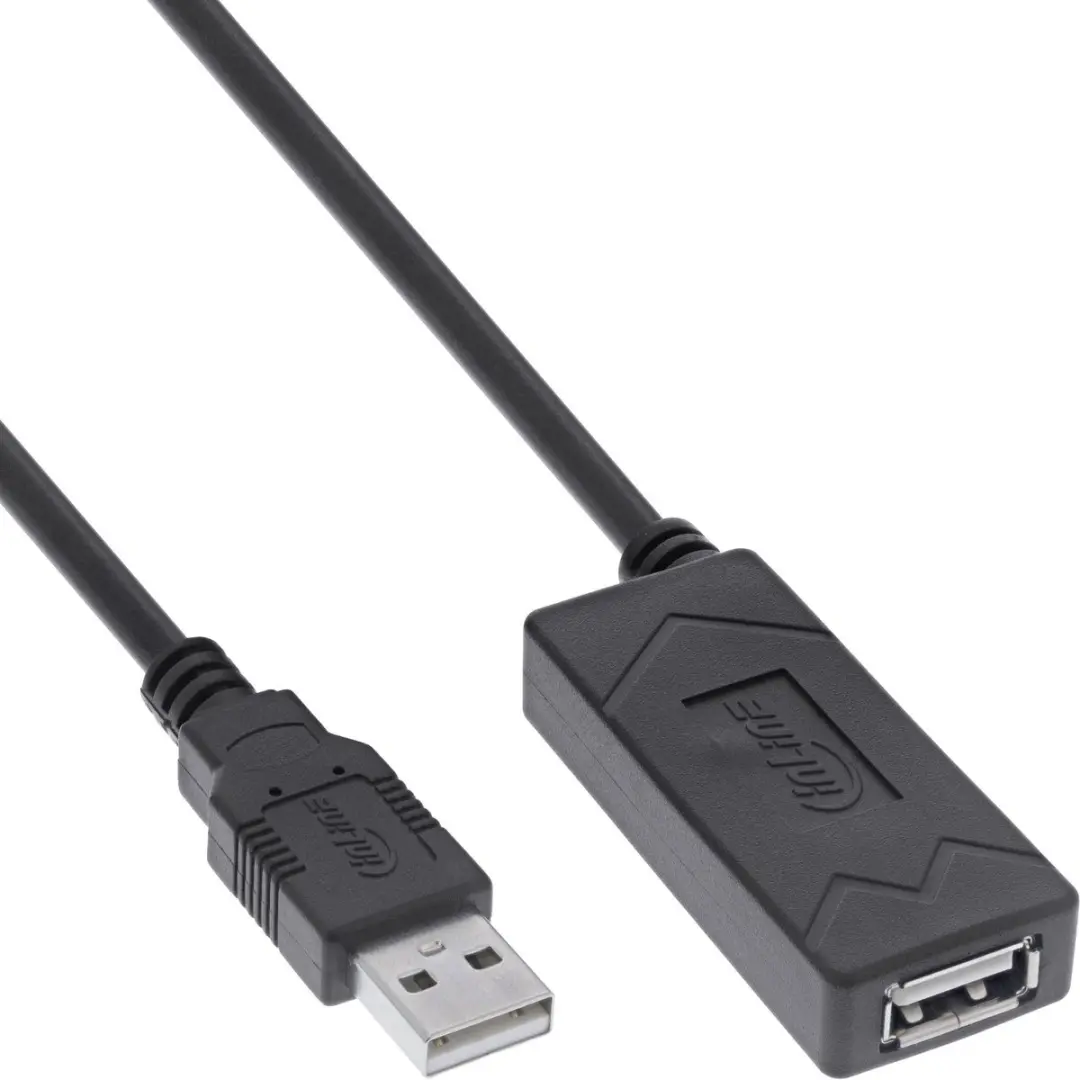 InLine USB-A Verlengkabel USB2.0 10m