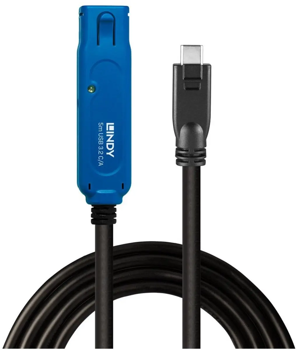 Lindy 43380 USB 3.2 Gen1 Kabel USB-A naar USB-C 5m