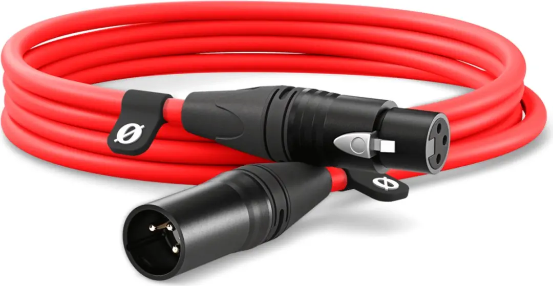 Rode XLR-6 XLR-kabel - Rood