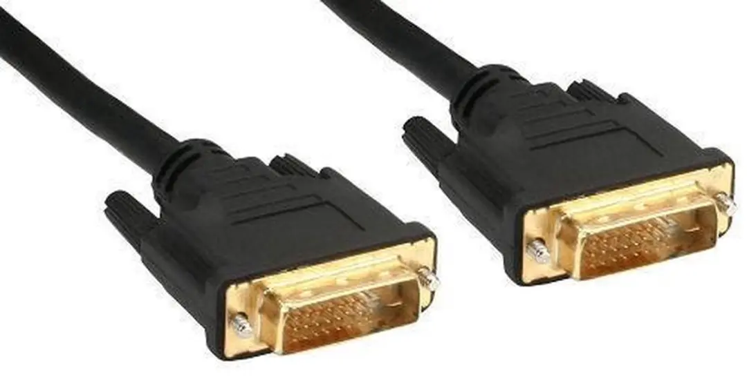 InLine DVI-D Kabel 24+1 Male/Male Dual Link 5m - Zwart