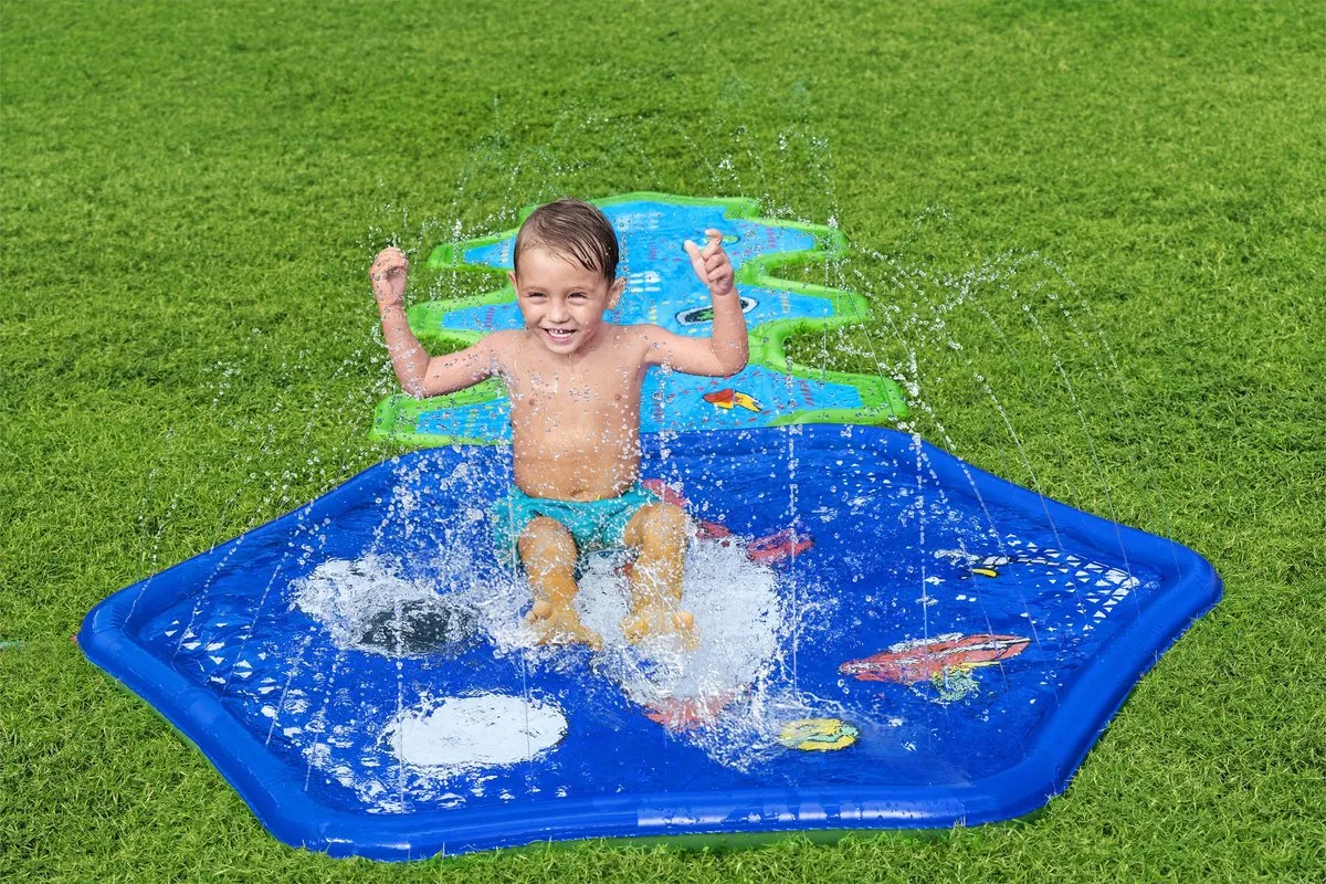 Bestway Cosmic Adventure Sproeier Spatkussen - Meerkleurig - afbeelding 3 van 6