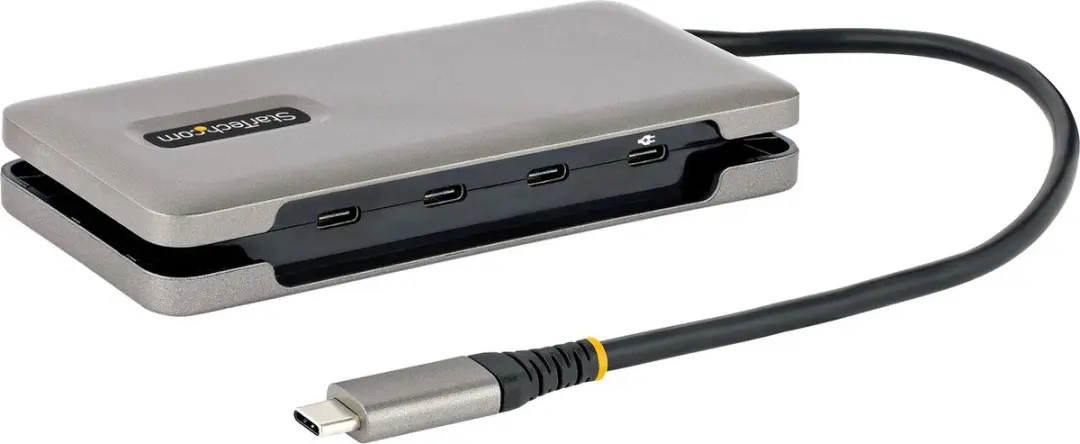 Startech HB31CM4CPD3 USB Hub 10Gbit/s - 4 Poorten - Zwart-Grijs