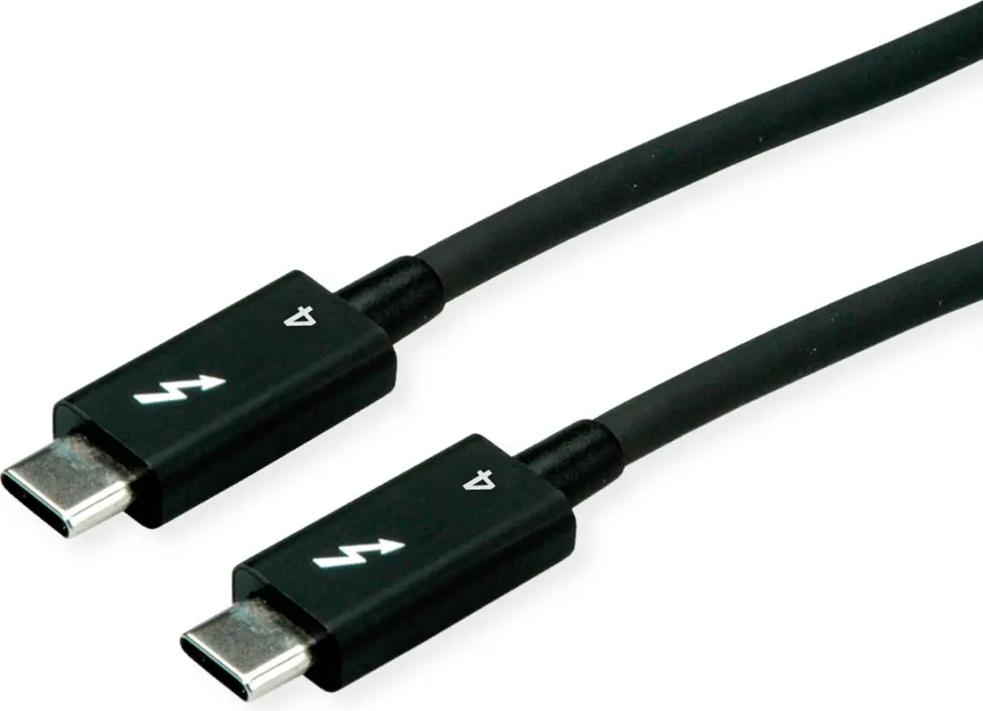 Roline Thunderbolt 4 Kabel C-C 0,5m - 8K 40Gbit/s 100W
