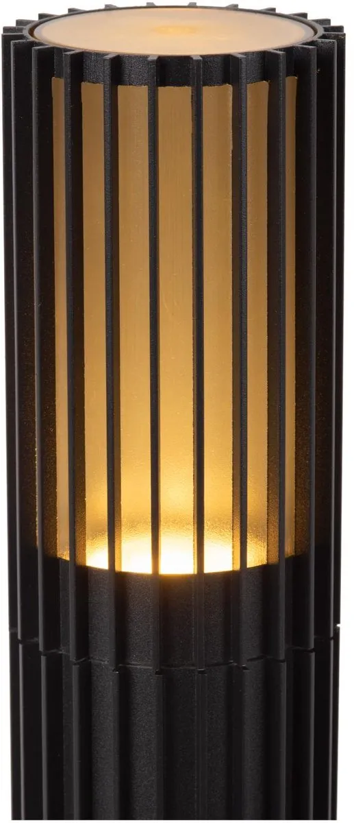 Lucide Timbala Sokkellamp GU10 7W - Zwart