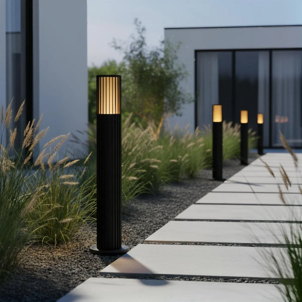 Lucide Timbala Sokkellamp GU10 7W - Zwart