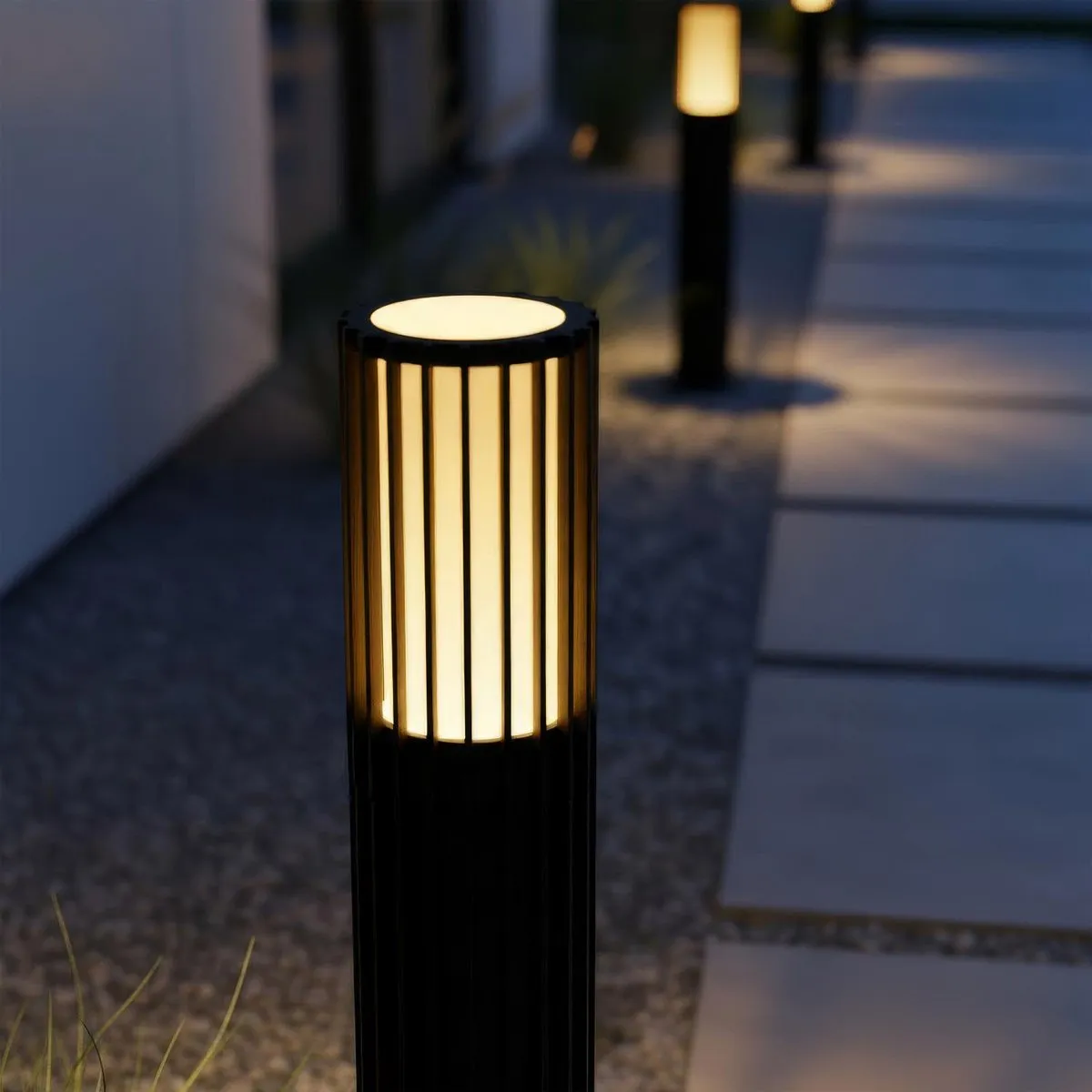 Lucide Timbala Sokkellamp GU10 7W - Zwart