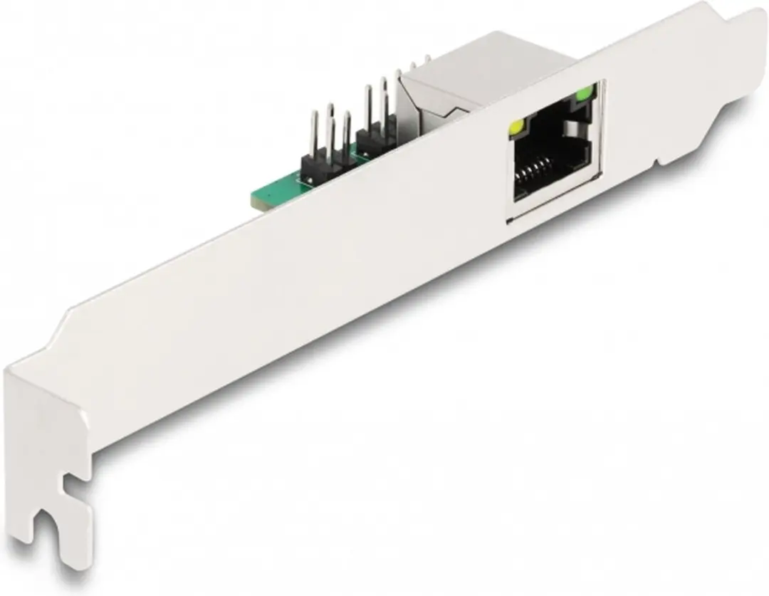 Delock Mini PCIe I/O 1x RJ45 2.5Gbps LAN - Zwart
