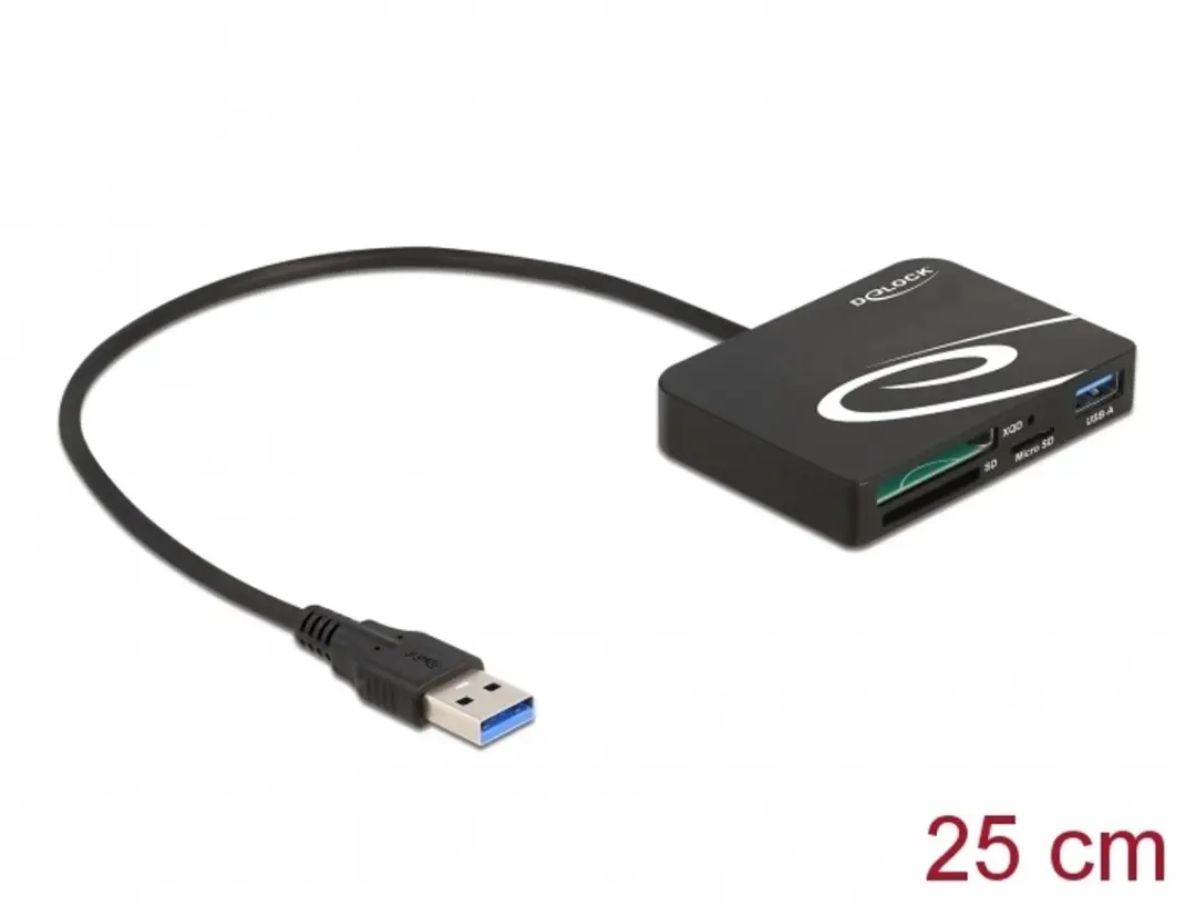 Delock Cardreader XQD/SD/microSD