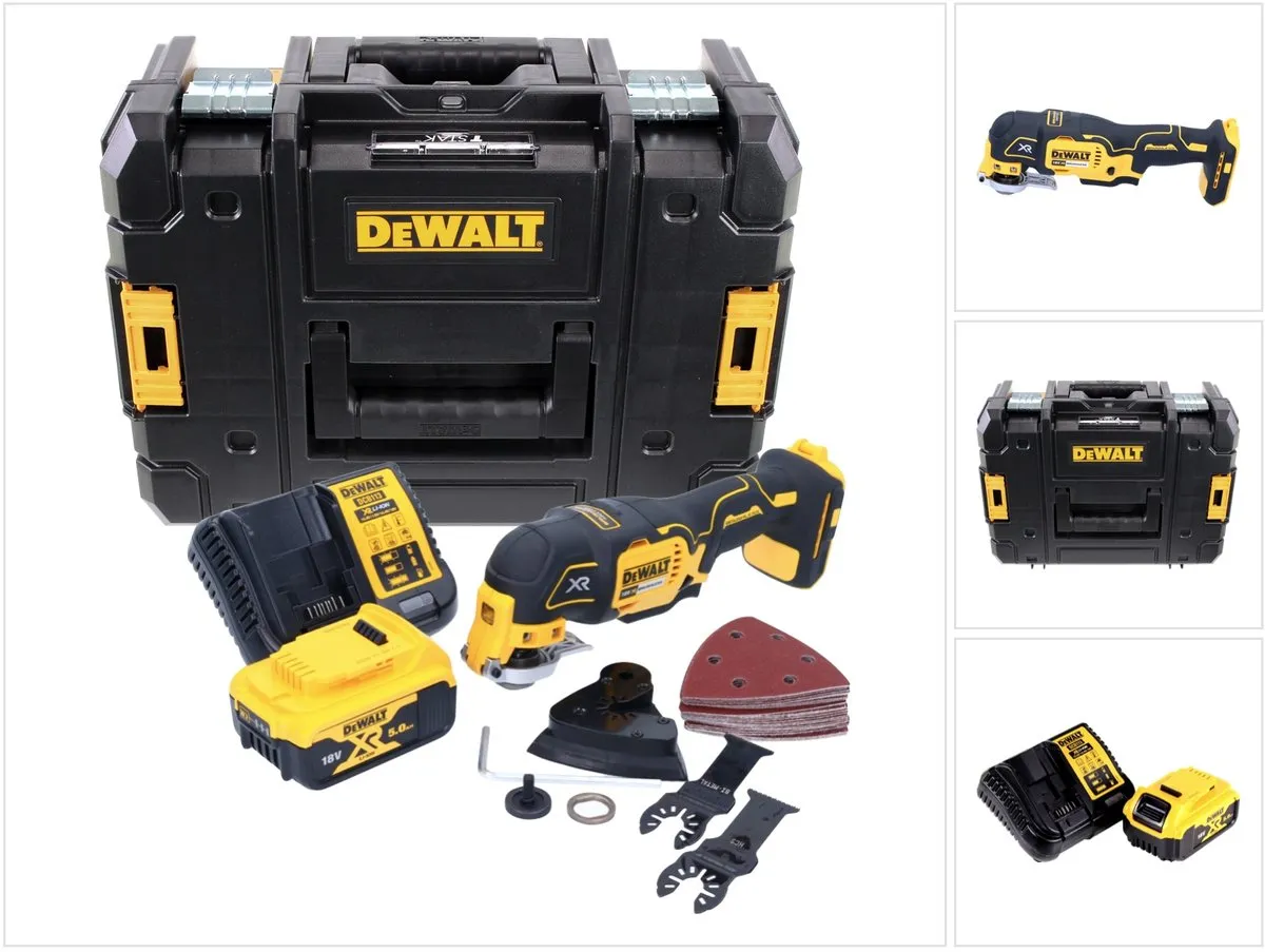 DeWalt DCS 355 P1 Accu-Oscillator Multitool 18V