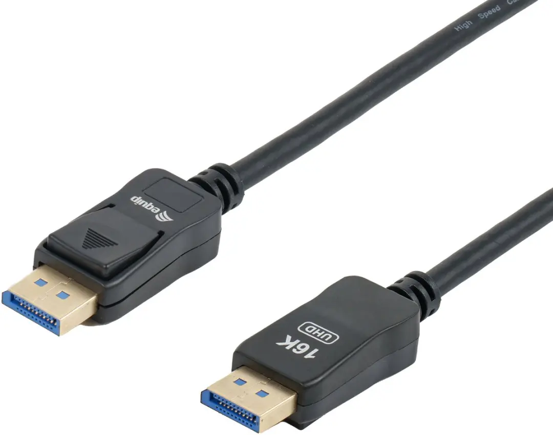 Equip DisplayPort 2.1 Kabel 3m - 16K/60Hz 40Gbps - Zwart