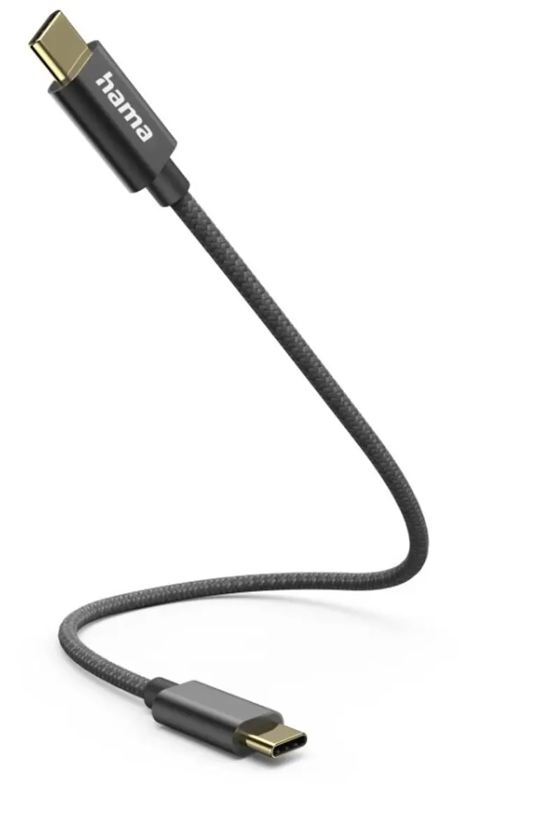 Hama USB-C Oplaadkabel 0,2m