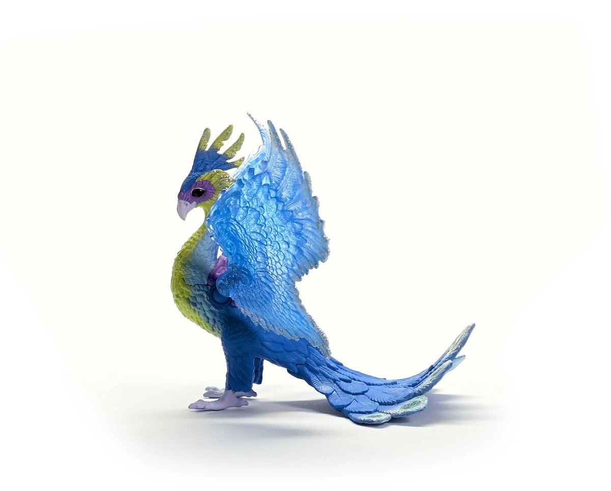 Schleich Bayala magische pauw fantasie speelfiguur voor kinderen.