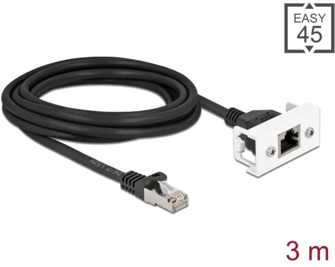 Delock Network Extension Kabel Cat.6A 3m
