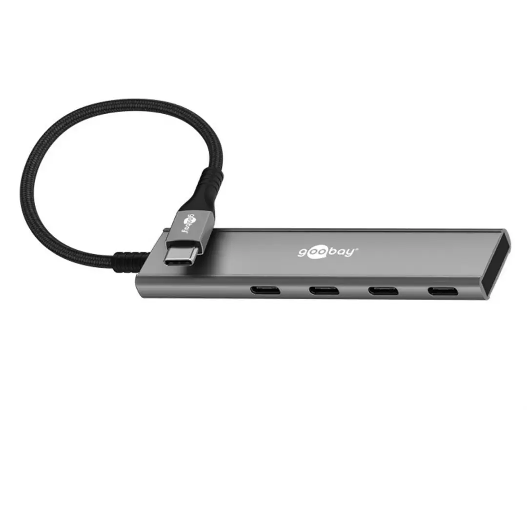Goobay USB-C Hub 4x USB-C 5Gbps