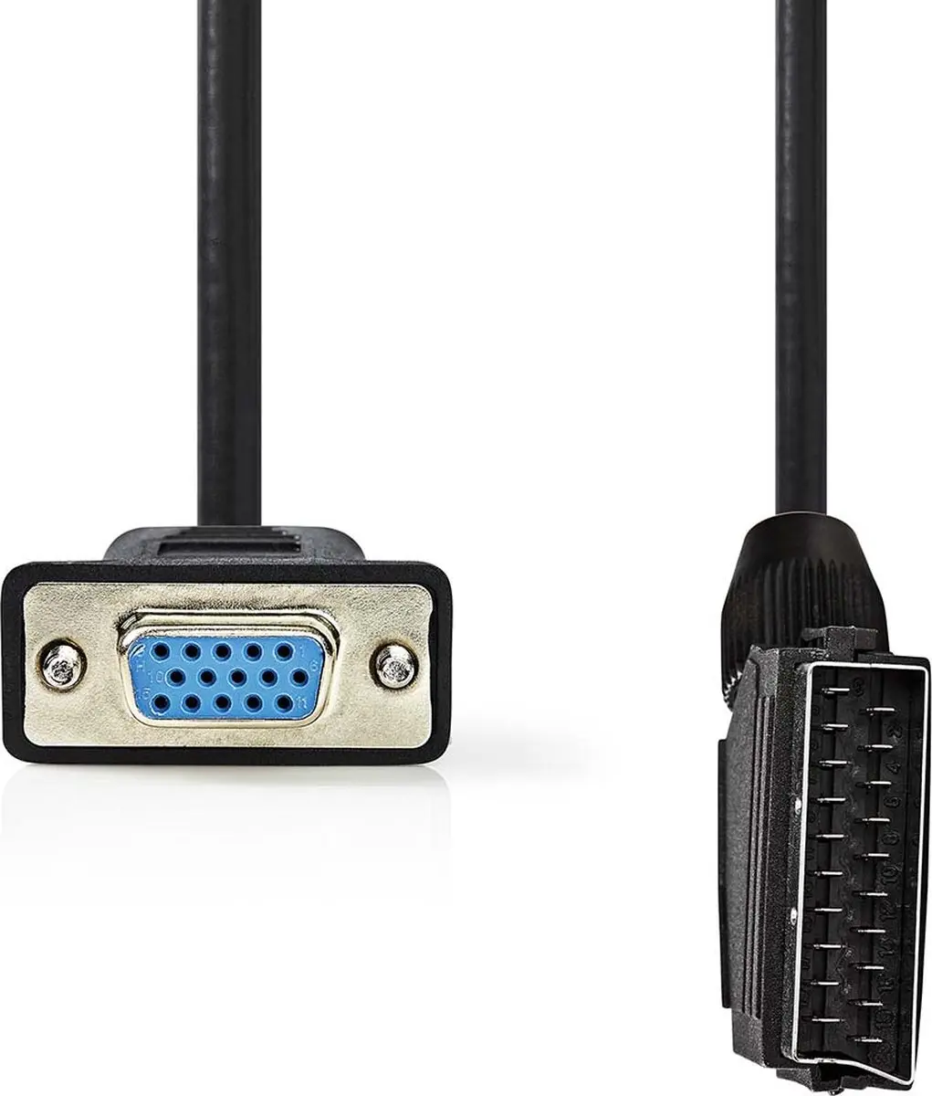 Nedis SCART-VGA Kabel CVGL31550BK20