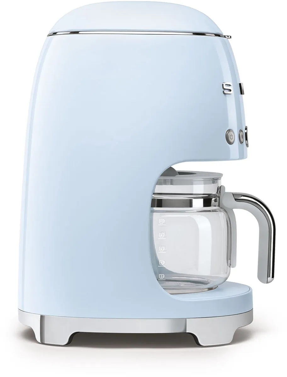 Smeg DCF02PBEU Filterkoffiemachine - Pastelblauw - 10 Kopjes - afbeelding 6 van 6