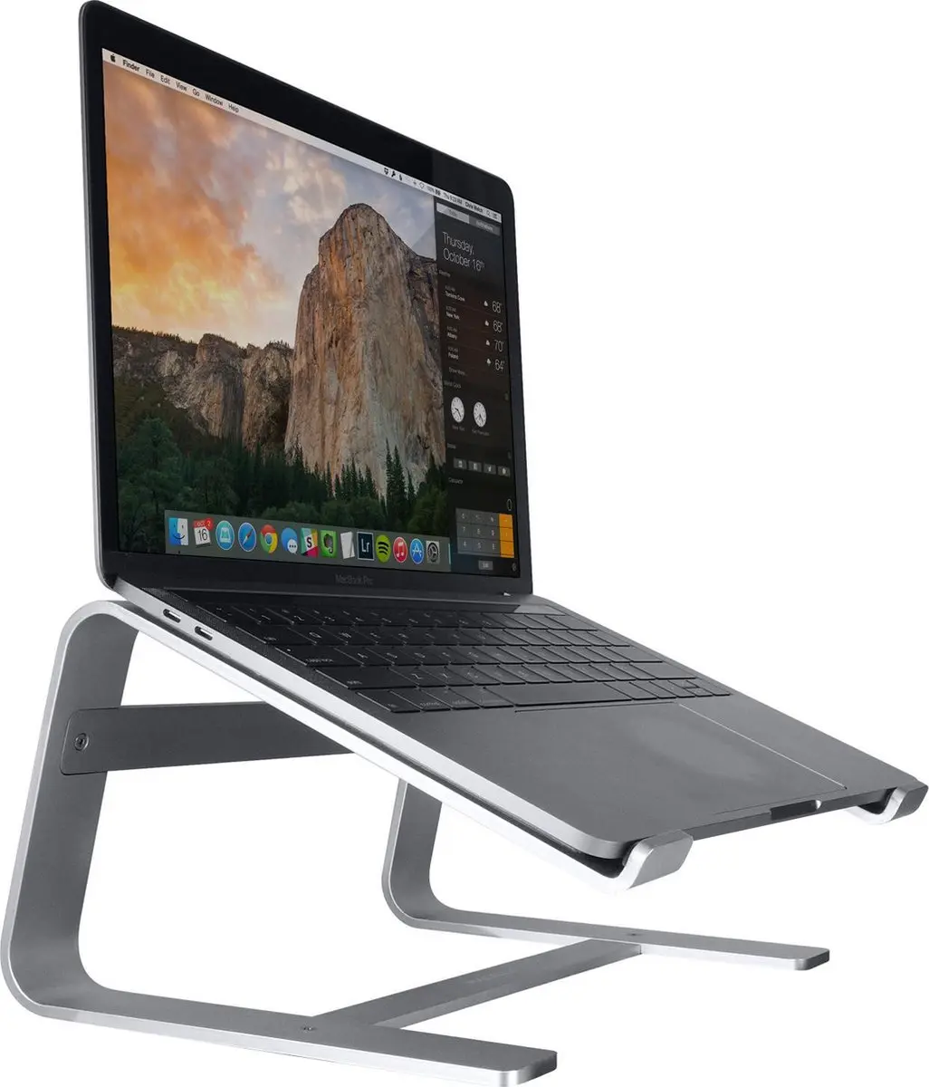 Macally ASTANDSG Laptopstandaard - Spacegray