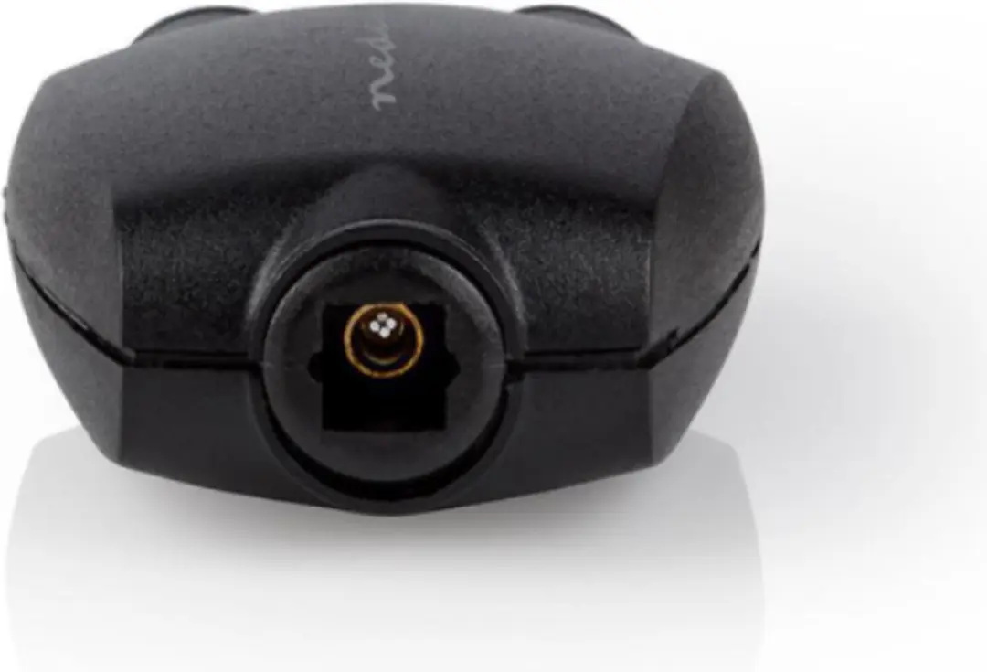 Goobay 11921 Optische Audiosplitter - 1 in / 2 uit - Zwart
