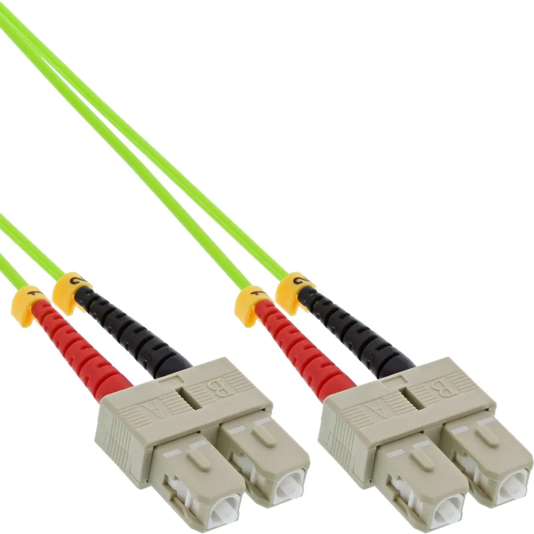 InLine LWL Duplex Kabel SC/SC OM5 50/125µm 25m