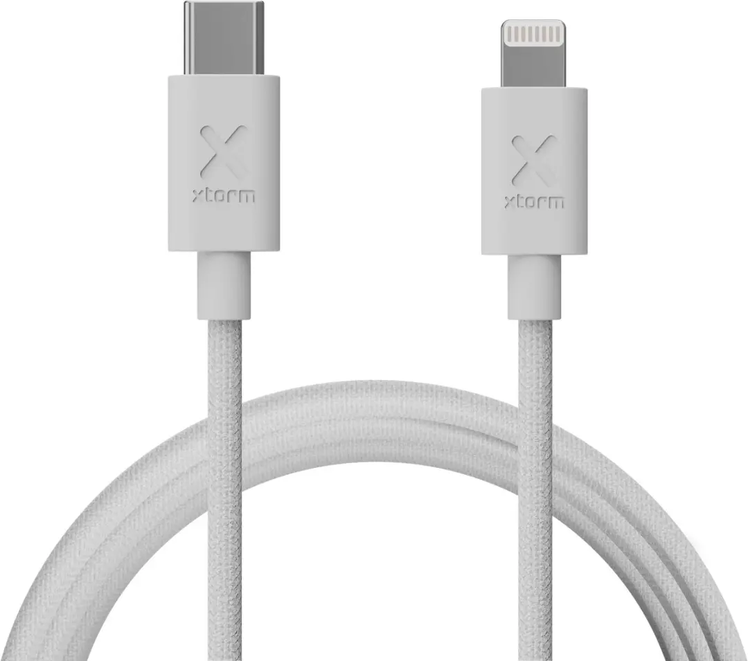 Xtorm Go2 CXG2030 USB-C naar Lightning Kabel 1m - Wit