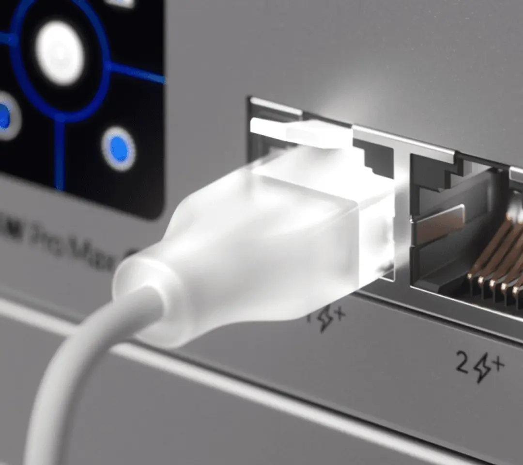 Ubiquiti UniFi Etherlighting Patchkabel 15m - Wit - Doorschijnend