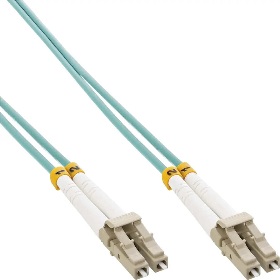 InLine LC Duplex OM3 Glasvezelkabel 20m