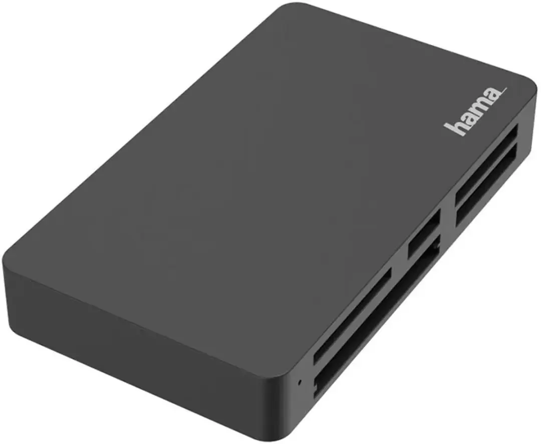 Hama USB-kaartlezer 00200128 - USB 3.0 - Zwart