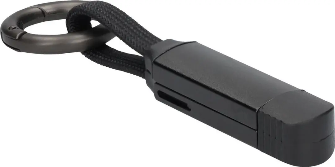 Mobiparts Aluminium 3-in-1 Kabel Ultra Slim MP-128875 - Zwart