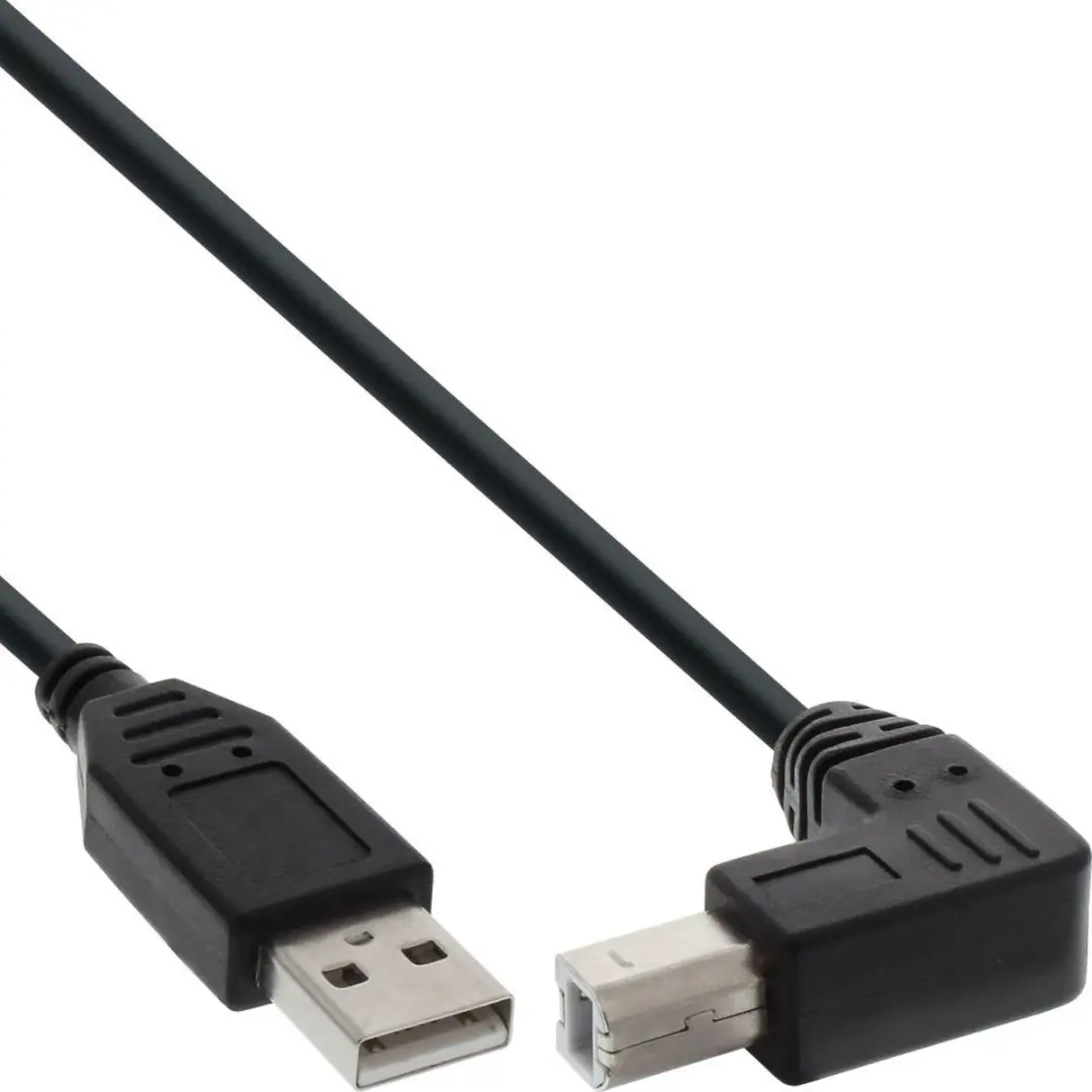 Goobay USB-A naar USB-B Haaks Kabel USB2.0