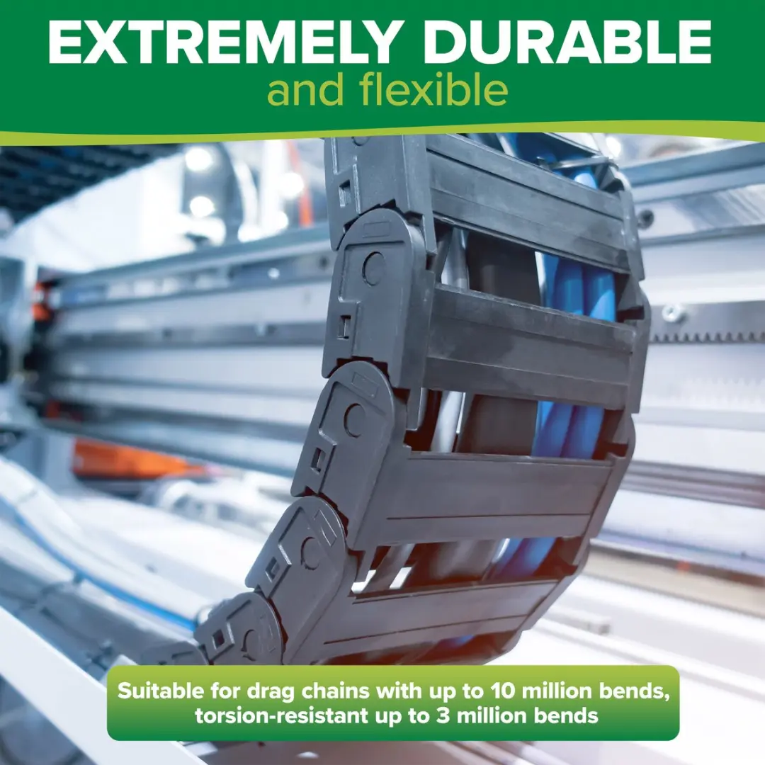 InLine M12 4-pins D-gecodeerd Industriële Netwerkkabel CAT5e PUR 5m - Groen