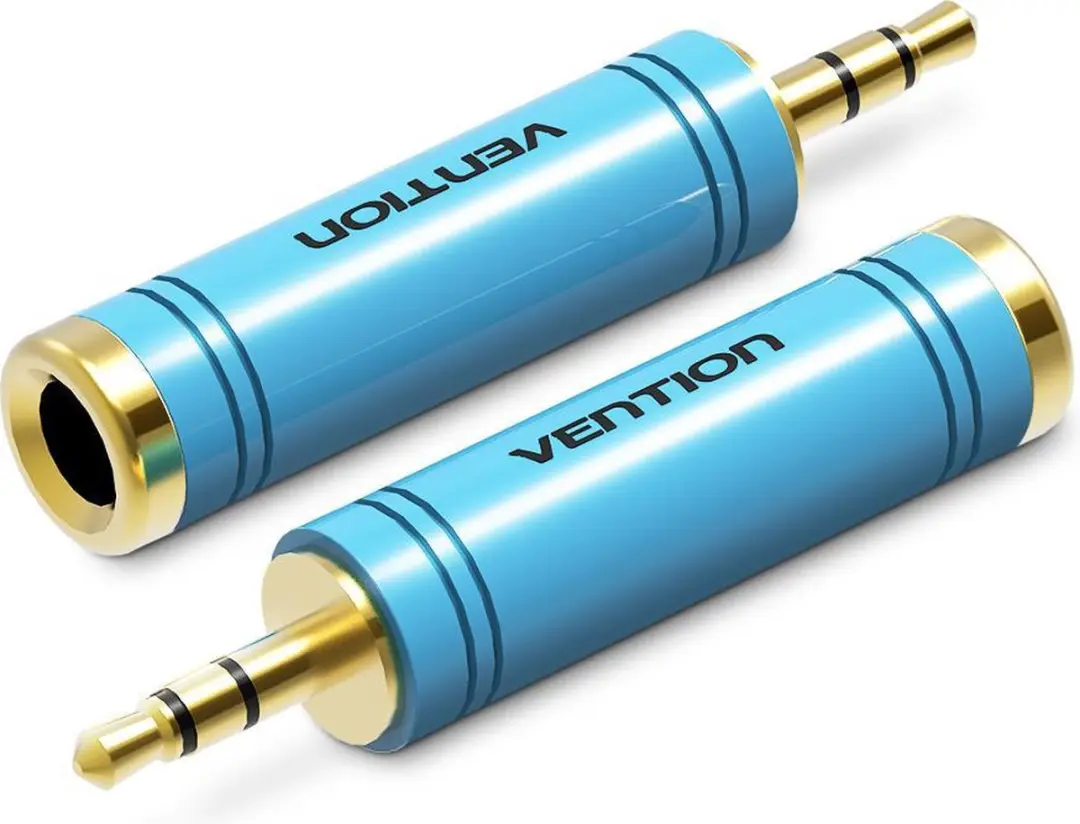 Vention VAB-S04-L 3.5mm naar 6.35mm Audio Adapter - Blauw