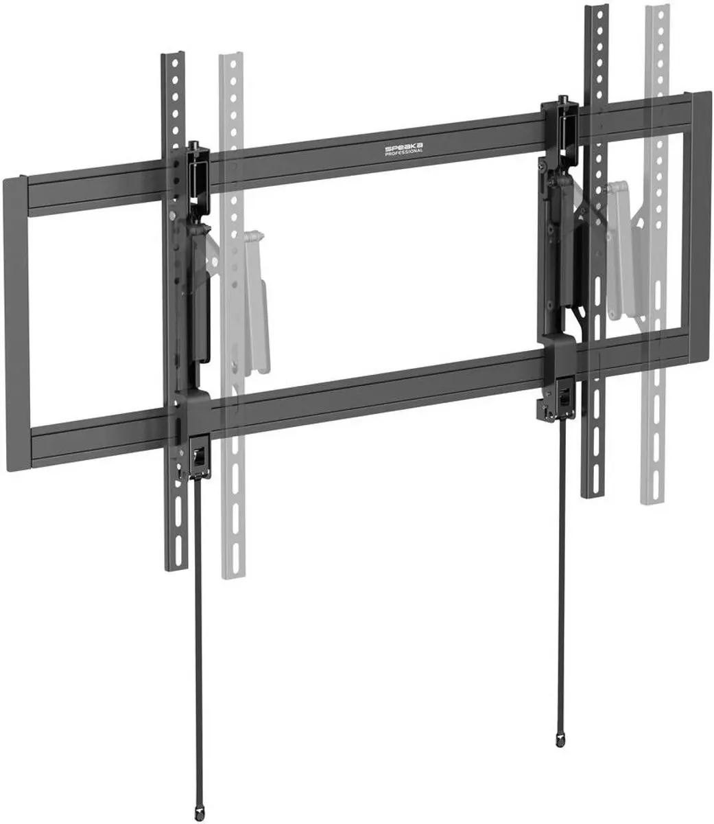 SpeaKa Professional SP-TVM-1500 TV-beugel 139,7-267cm - Kantelbaar & zwenkbaar - Zwart