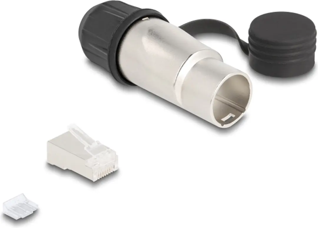 Delock RJ45 Modular Plug Cat.6A - 67056 - Zwart