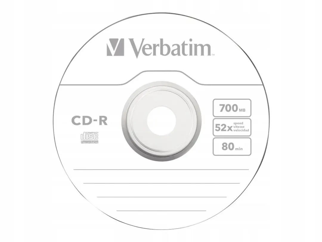 Verbatim 43411 CD-R 80 disc 700 MB 100 stuk(s) Spindel