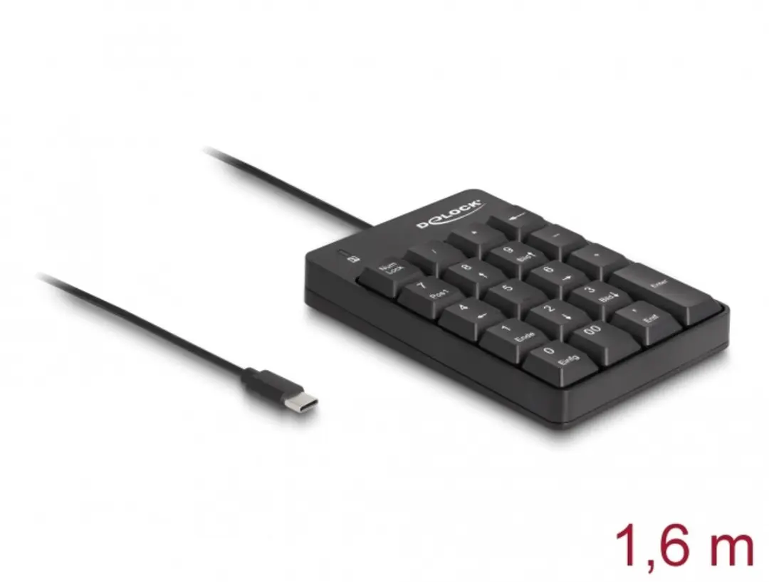 Delock USB Type-C Keypad 19 Toetsen