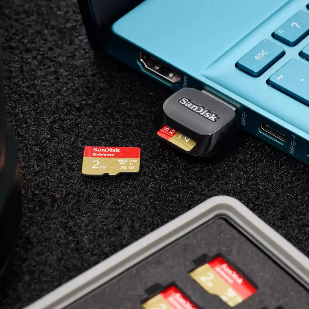 SanDisk SDDR-B731-GN6NN Geheugenkaartlezer USB 3.2 - Zwart