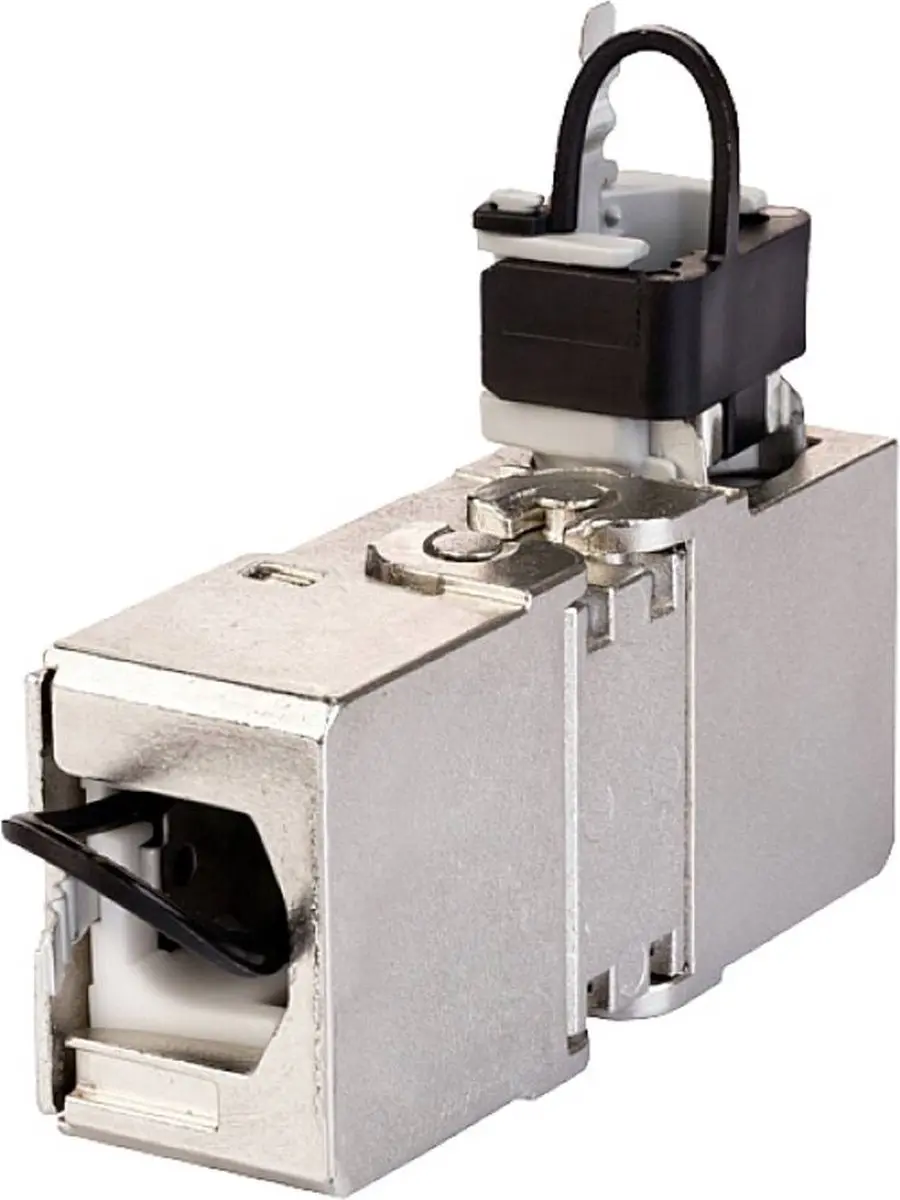 Metz Connect RJ45 Netwerk Adapter CAT 7a 130863-05-E - Zilver