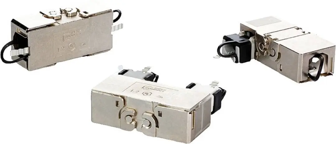 Metz Connect RJ45 Netwerk Adapter CAT 7a 130863-05-E - Zilver