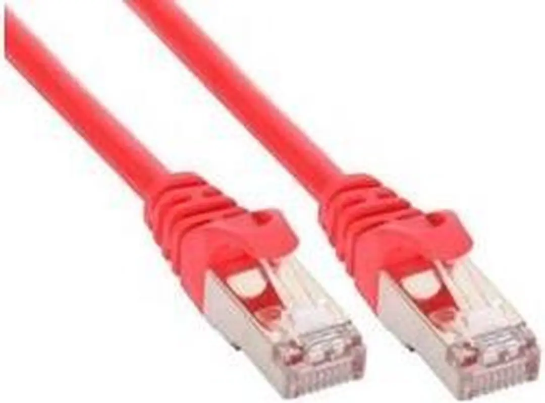 InLine Patchkabel F/UTP Cat.5e Rood 10m
