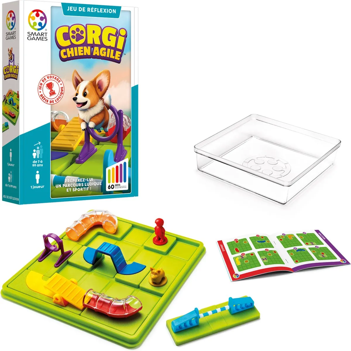 SmartGames Corgi Chien Agile Bordspel SG 451 FR - 1 Speler
