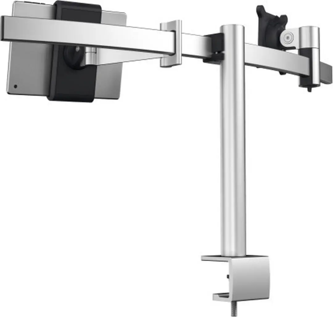 Durable 508723 Monitorbeugel 21-34" - Draaibaar & verstelbaar - Zilver