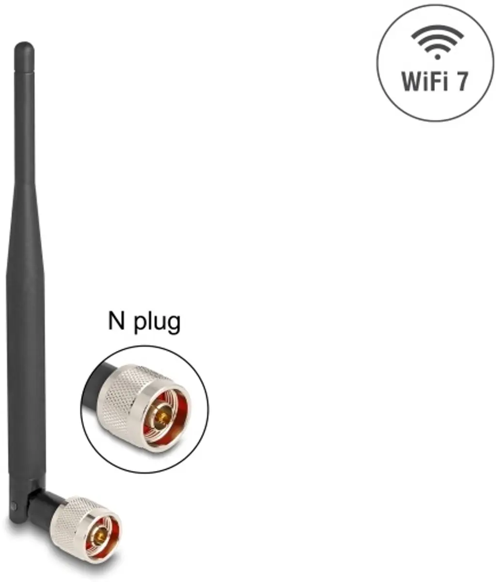 Delock WiFi 7 Antenne N-plug 2