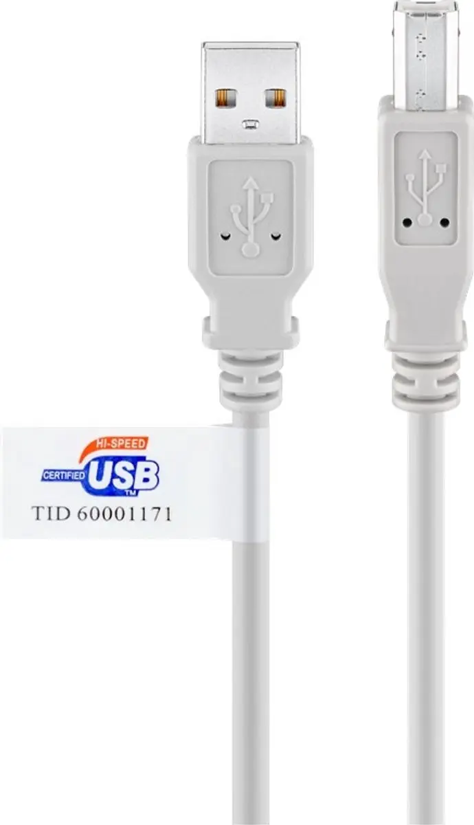 Goobay USB 2.0 A naar B Male Kabel 5m