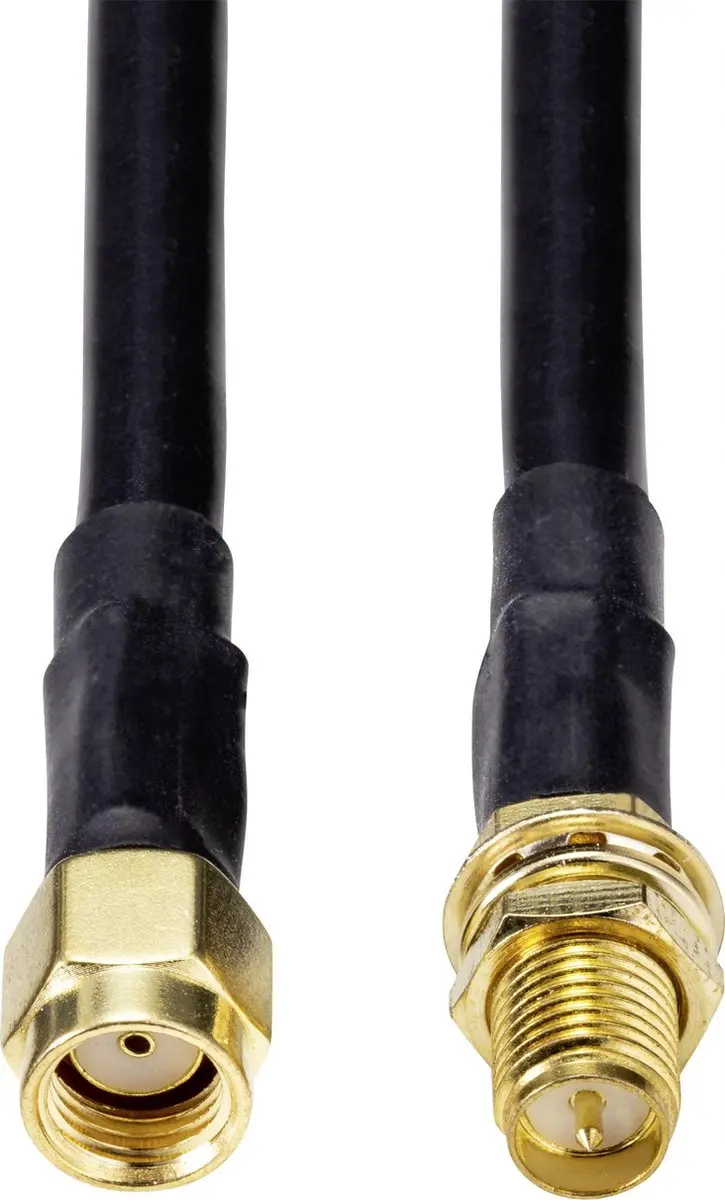 SpeaKa Professional Antenne Verlengkabel SP-9226156 - 1m - Zwart