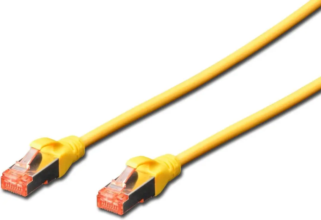Digitus DK-1644-030/Y RJ45 Netwerkkabel CAT 6 S/FTP 3m - Geel