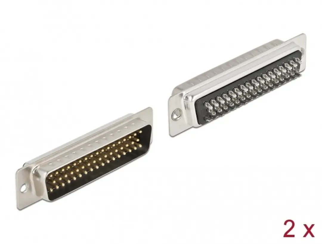Delock D-Sub HD 50 Pin Male Solder