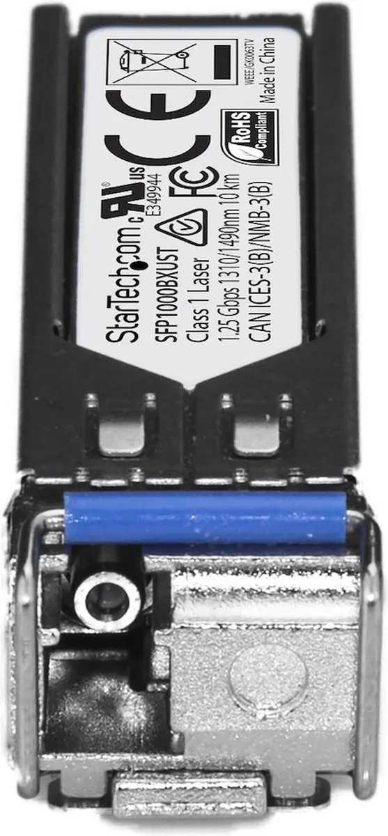 Startech MSA 1000BASE-BX SFP Upstream SM 10km - Metaal