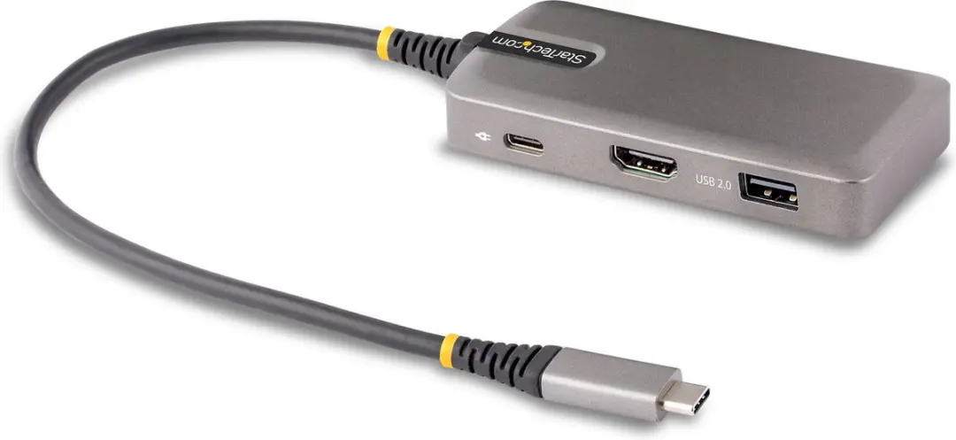 Startech 104B-USBC-MULTIPORT Dockstation - 4K Ultra HD - Grijs