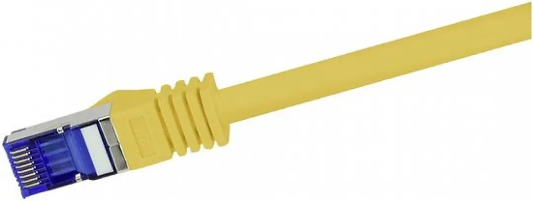 Logilink C6A057S RJ45 Kabel CAT 6A - 2m - Geel