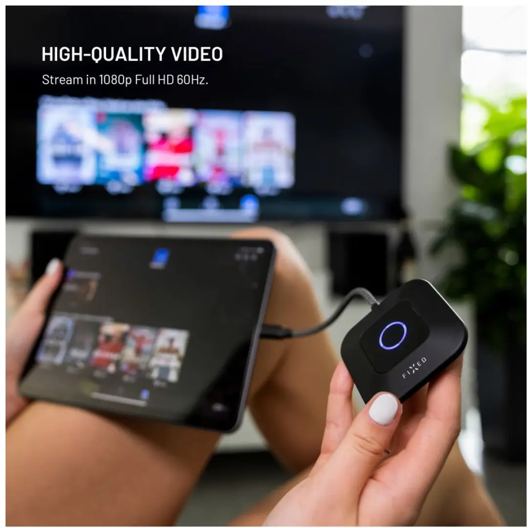 Fixed AirLink FIXA-AL-BK Draadloze HDMI Adapter - USB-C naar HDMI 1080p 60Hz